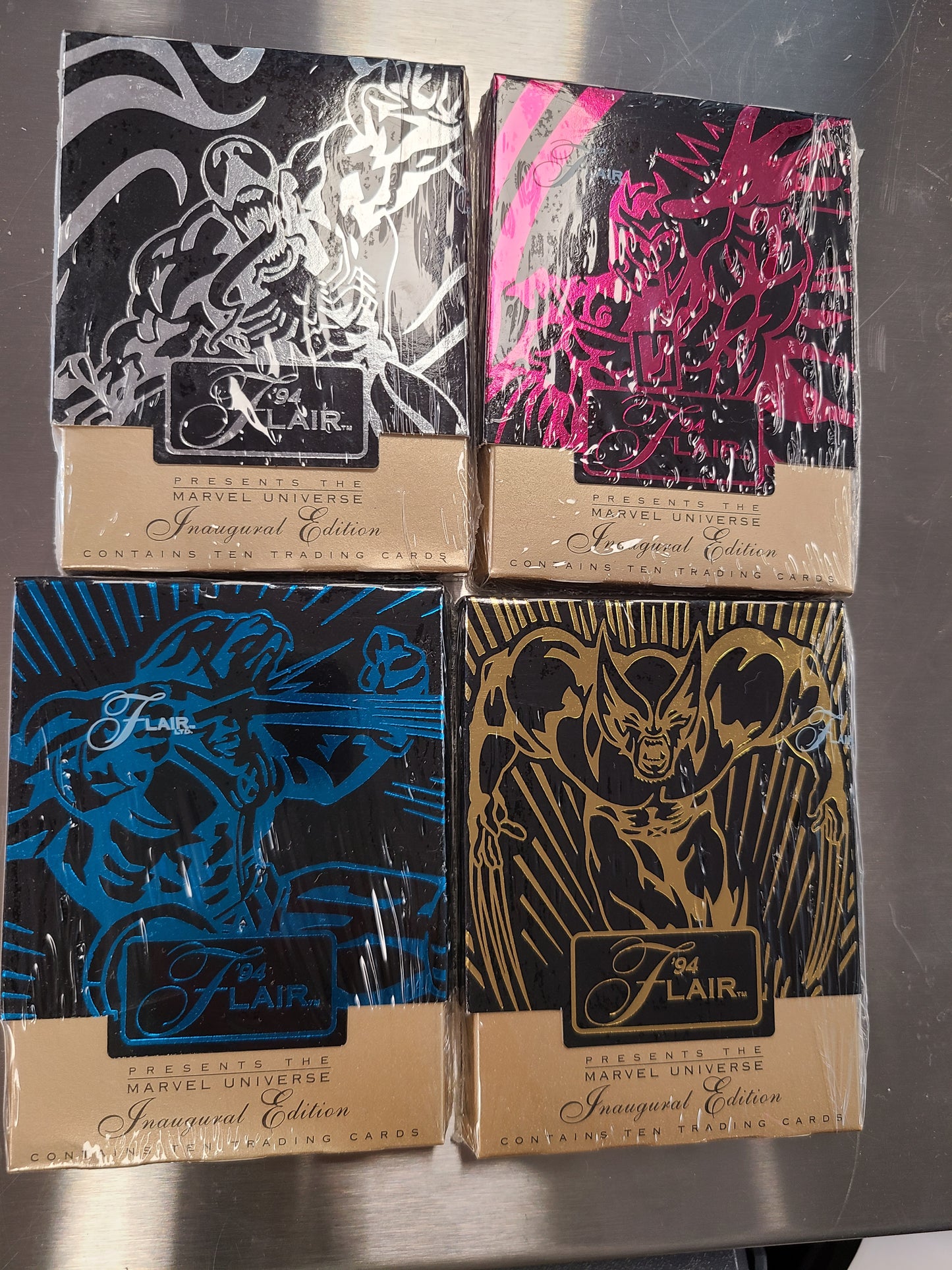 1994 Flair Marvel Annual Inaugural Edition booster Pack